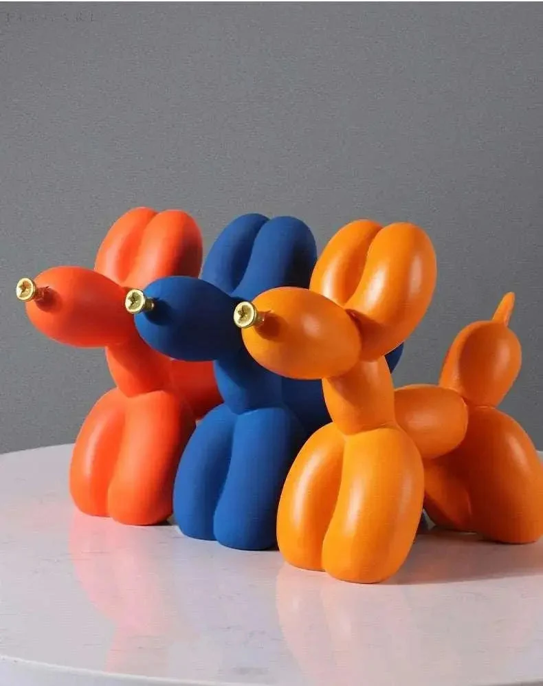 Skanto | Haku - Ballon-Ornament mit goldenem Schnabel