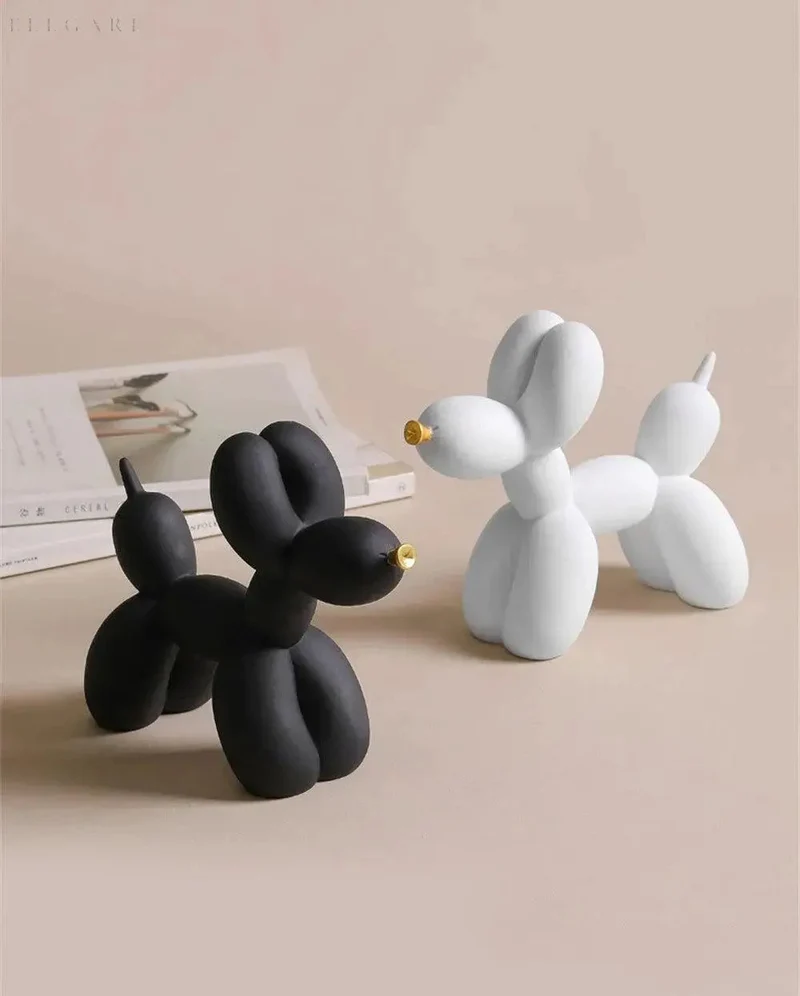 Skanto | Haku - Ballon-Ornament mit goldenem Schnabel