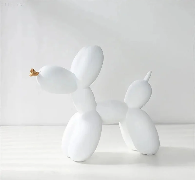 Skanto | Haku - Ballon-Ornament mit goldenem Schnabel