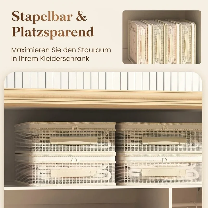 ClearStore™ | Transparente Aufbewahrungsbeutel im 2er-Set