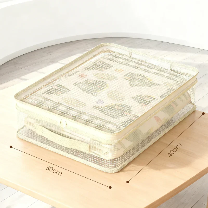 ClearStore™ | Transparente Aufbewahrungsbeutel im 2er-Set