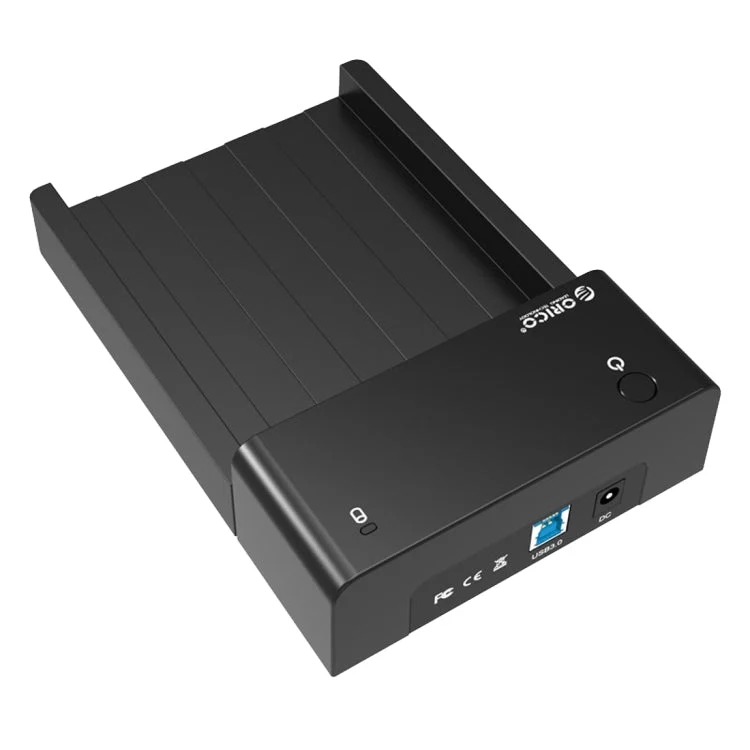 Skanto Skanto | ORICO 6518US3 USB 3.0 Type-B 2.5 / 3.5 Zoll Werkzeuglose HDD-Dockingstation Externes Speichergehäuse Festplattenbox (Schwarz)