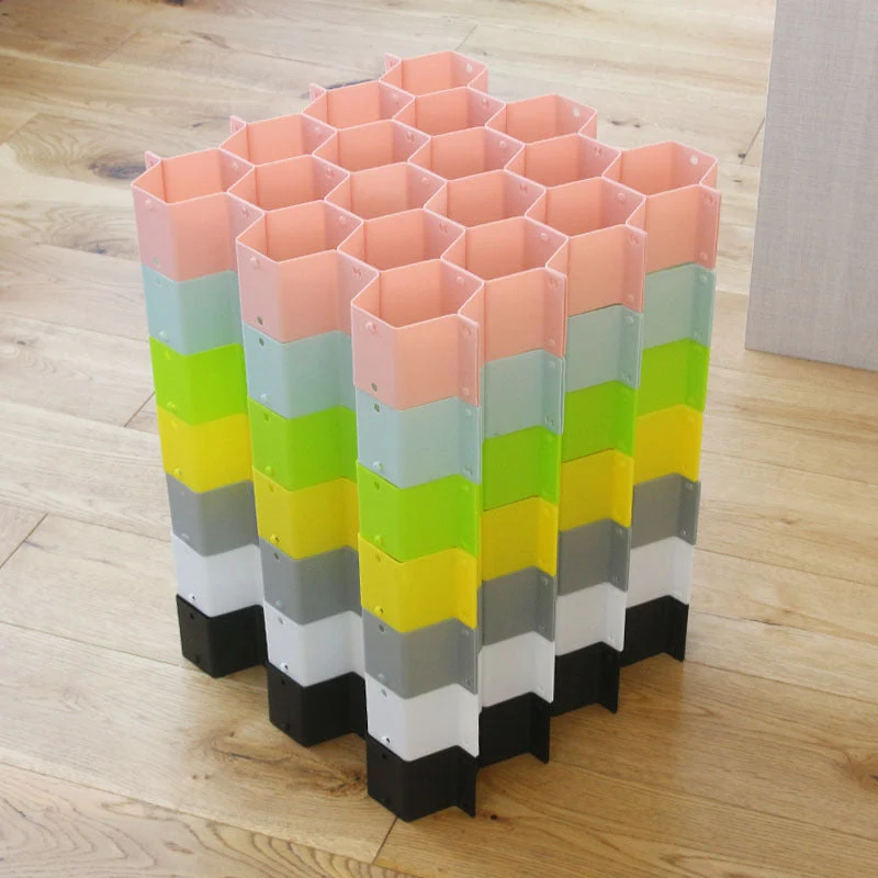 HiveSort™ | Modularer Waben-Schubladenorganizer