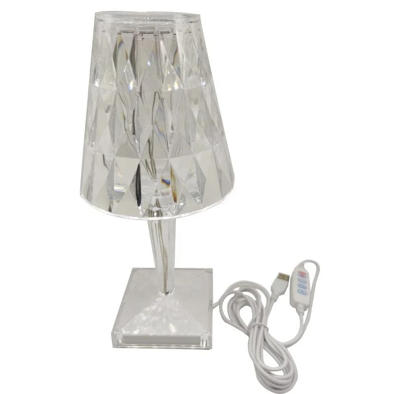 Skanto | CrystaLamp - LED Diamant Kristall Tischlampe