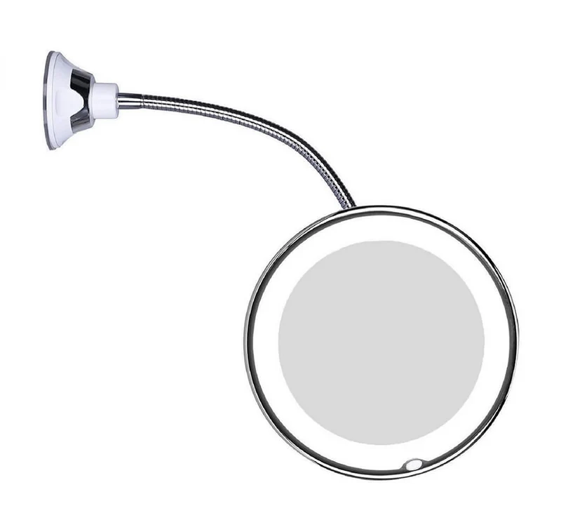 Skanto | FlexibleMirror – LED Vergrößerungsspiegel mit Schwanenhals