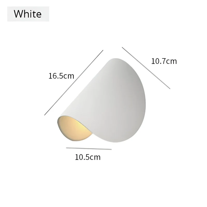 Skanto | Twist Wandleuchte - Drehbare Metall Wandleuchte - Gebogene Wandlampe
