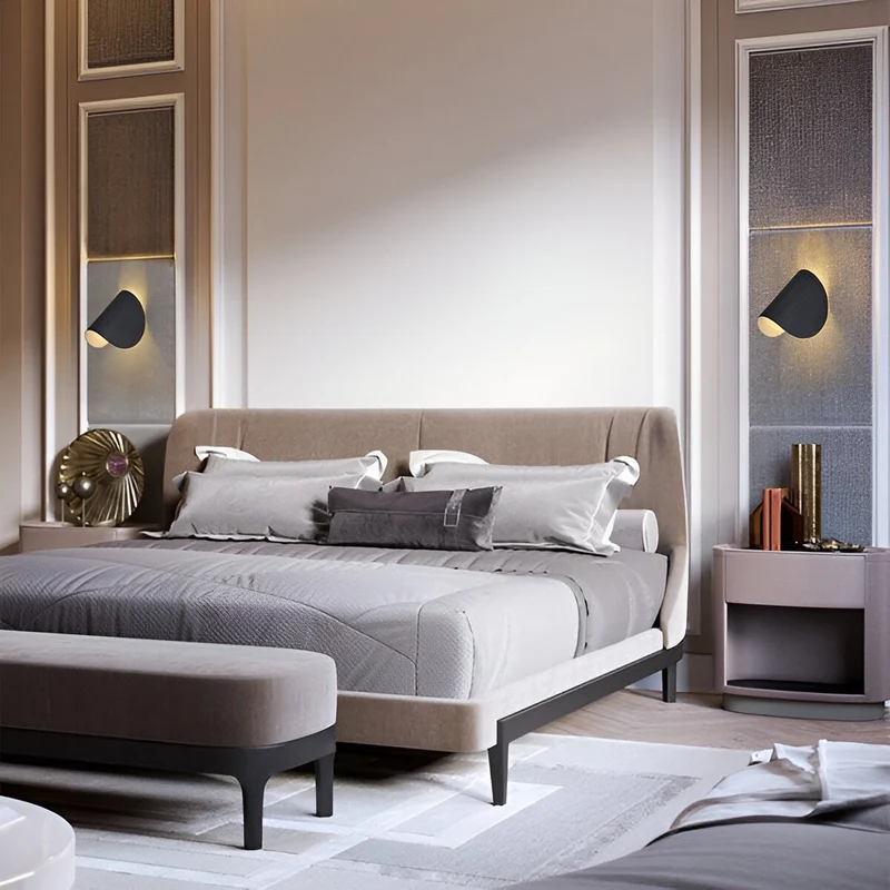 Skanto | Twist Wandleuchte - Drehbare Metall Wandleuchte - Gebogene Wandlampe