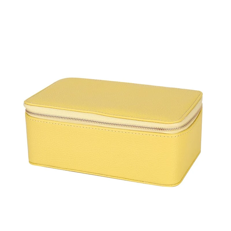 JewelVault™ | Tragbarer Schmuck-Organizer mit Reißverschlusstaschen