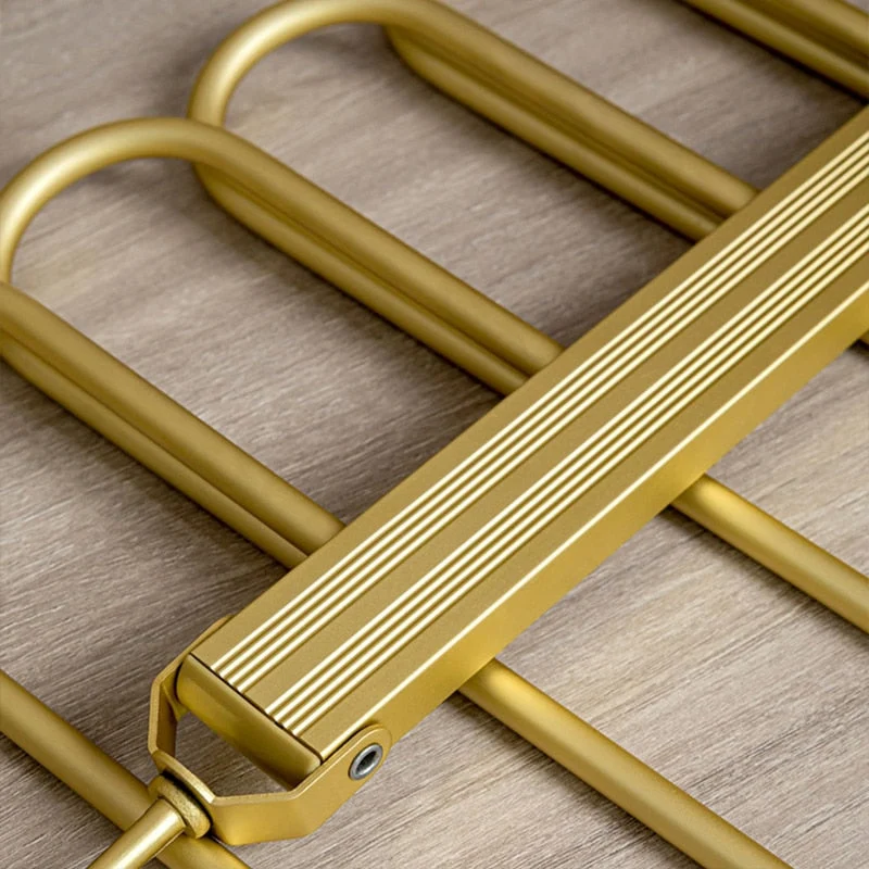 Gardudu™ | Platzsparender Aluminium-Hosenbügel für bis zu 6 Hosen
