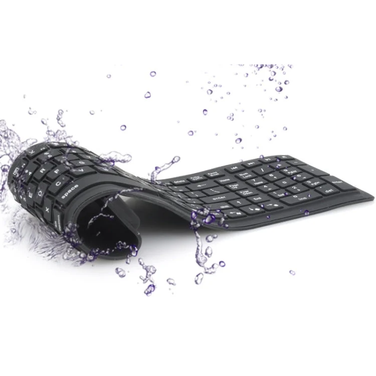 Skanto | JA-11 108-Tasten faltbare Silikon-Bluetooth-Tastatur