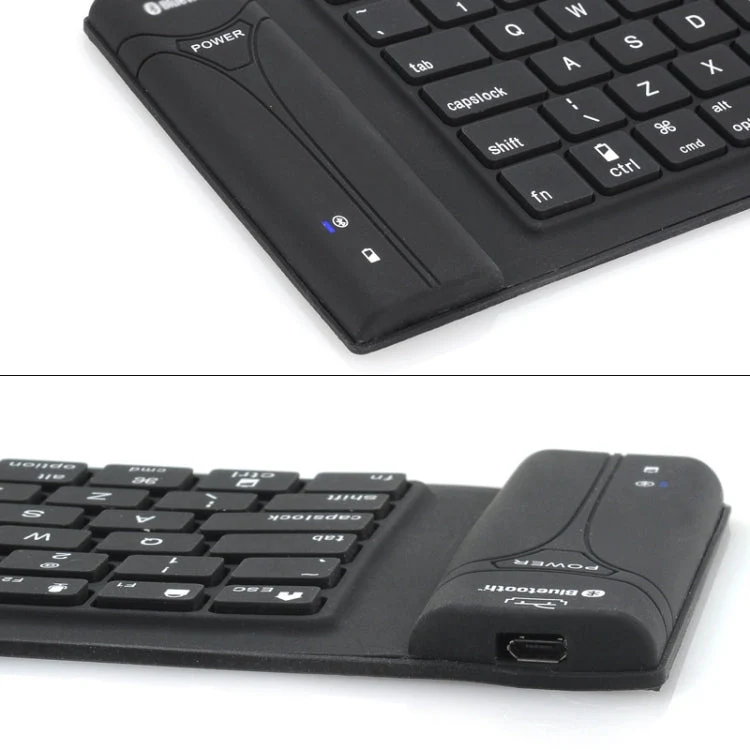 Skanto | JA-11 108-Tasten faltbare Silikon-Bluetooth-Tastatur