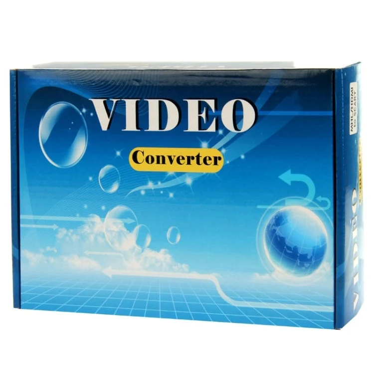 Skanto | HDV-339 Full HD HDMI zu DVI + Digital Coax / Analog Stereo Audio Konverter Adapter (Schwarz)
