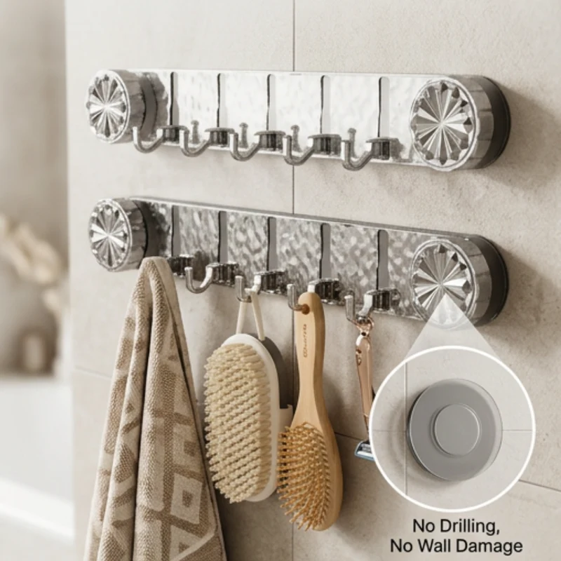 FoldHook™ | Selbstklebende Klapp-Hakenleiste