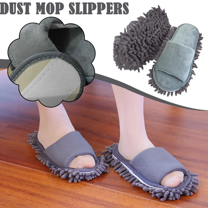 CleanStep™ | Mikrofaser-Reinigungshausschuhe