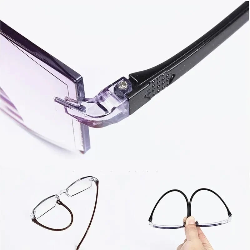 Skanto | Lesebrille mit hoher Härte, Anti-Blau, progressiver Fern- und Nahbereich, Dual-Use