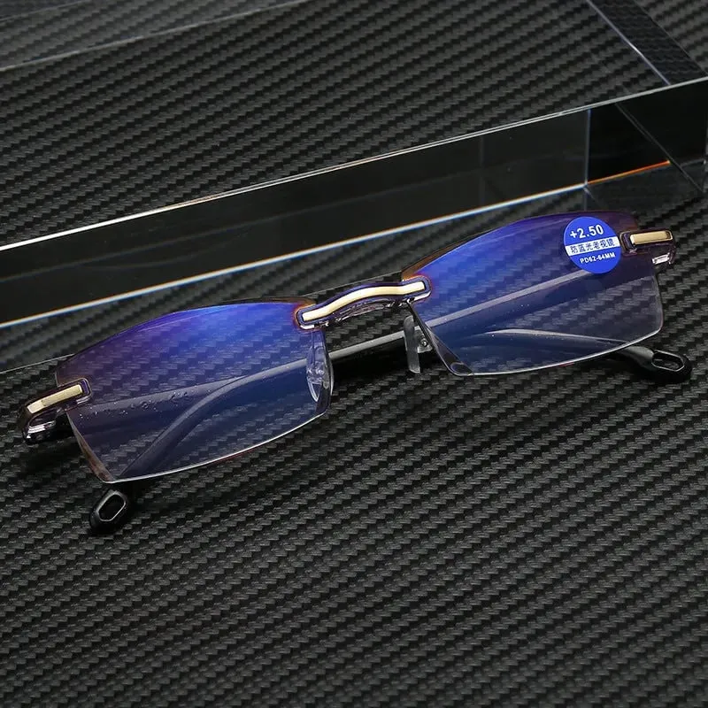 Skanto | Lesebrille mit hoher Härte, Anti-Blau, progressiver Fern- und Nahbereich, Dual-Use