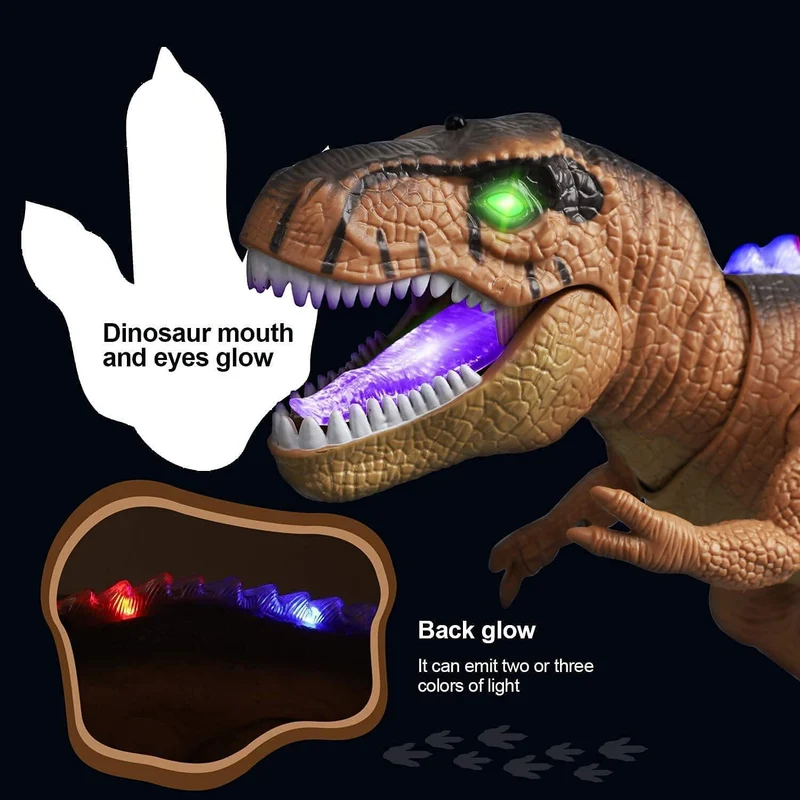 Skanto | Ferngesteuerter T-Rex Dinosaurier mit LED-Beleuchtung