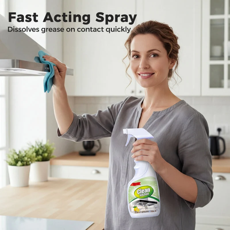 GreaseOff™ | Kraftvoller Küchen-Fettlöser als Reinigungsspray