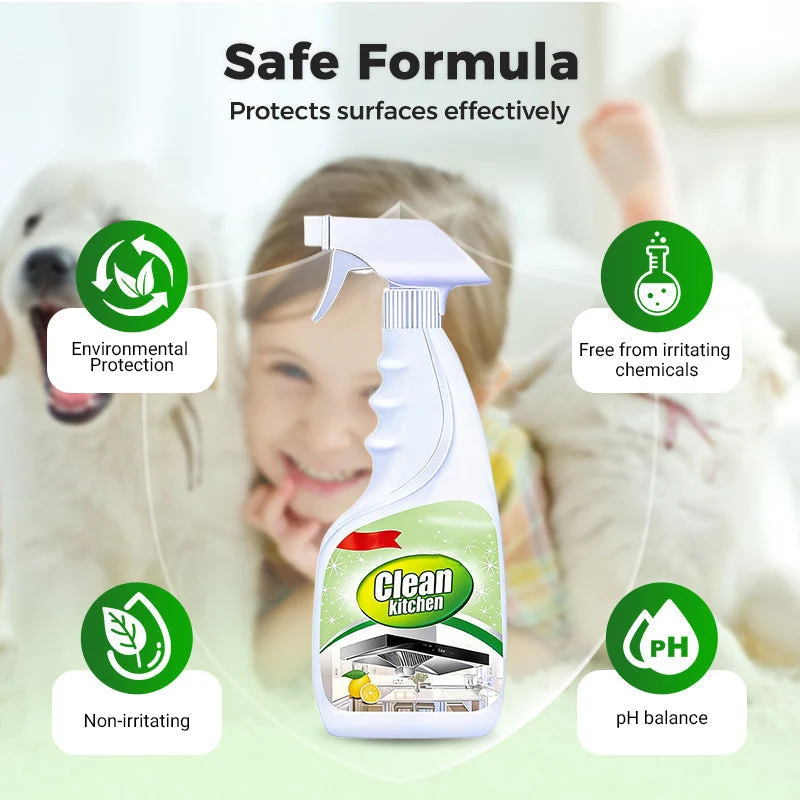 GreaseOff™ | Kraftvoller Küchen-Fettlöser als Reinigungsspray