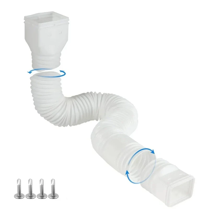 FlexFlow™ | Flexibler Fallrohrverlängerer mit Schmutzfilter