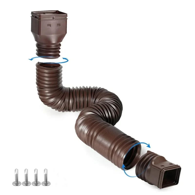 FlexFlow™ | Flexibler Fallrohrverlängerer mit Schmutzfilter