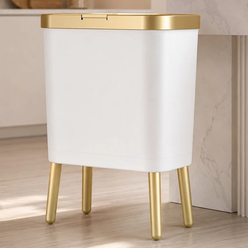 CleanBin™ | Mülleimer 15L mit Klappdeckel, geruchsdicht