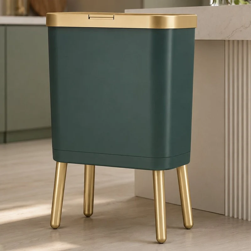 CleanBin™ | Mülleimer 15L mit Klappdeckel, geruchsdicht