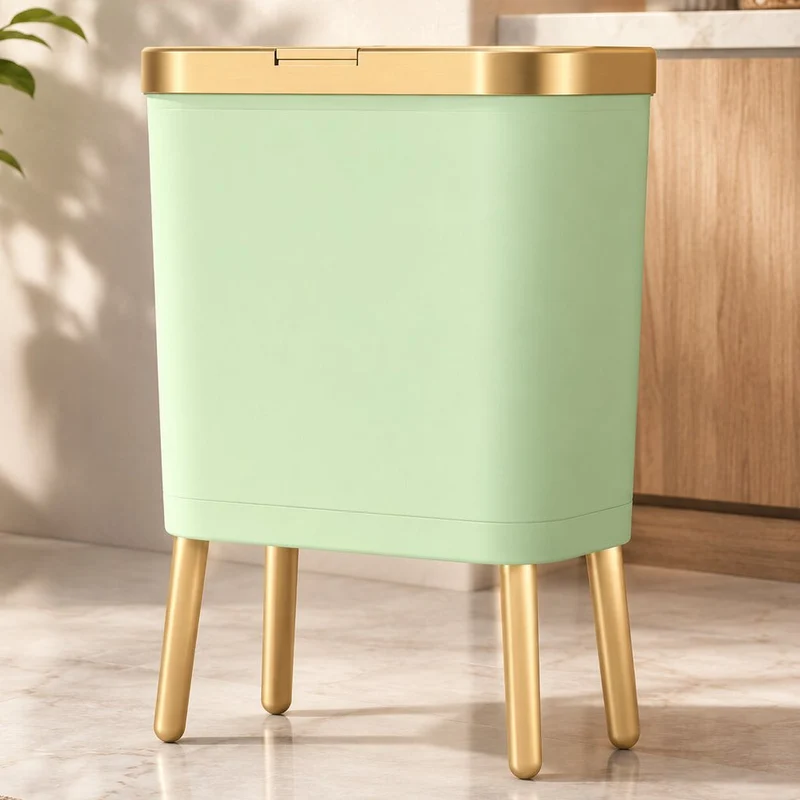CleanBin™ | Mülleimer 15L mit Klappdeckel, geruchsdicht