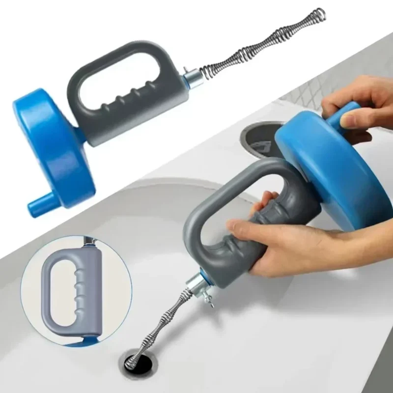 PipeClear™ | 5 m Rohrreinigungsspirale aus Kohlenstoffstahl