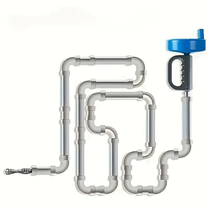 PipeClear™ | 5 m Rohrreinigungsspirale aus Kohlenstoffstahl