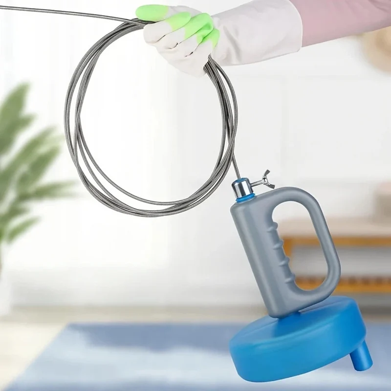 PipeClear™ | 5 m Rohrreinigungsspirale aus Kohlenstoffstahl