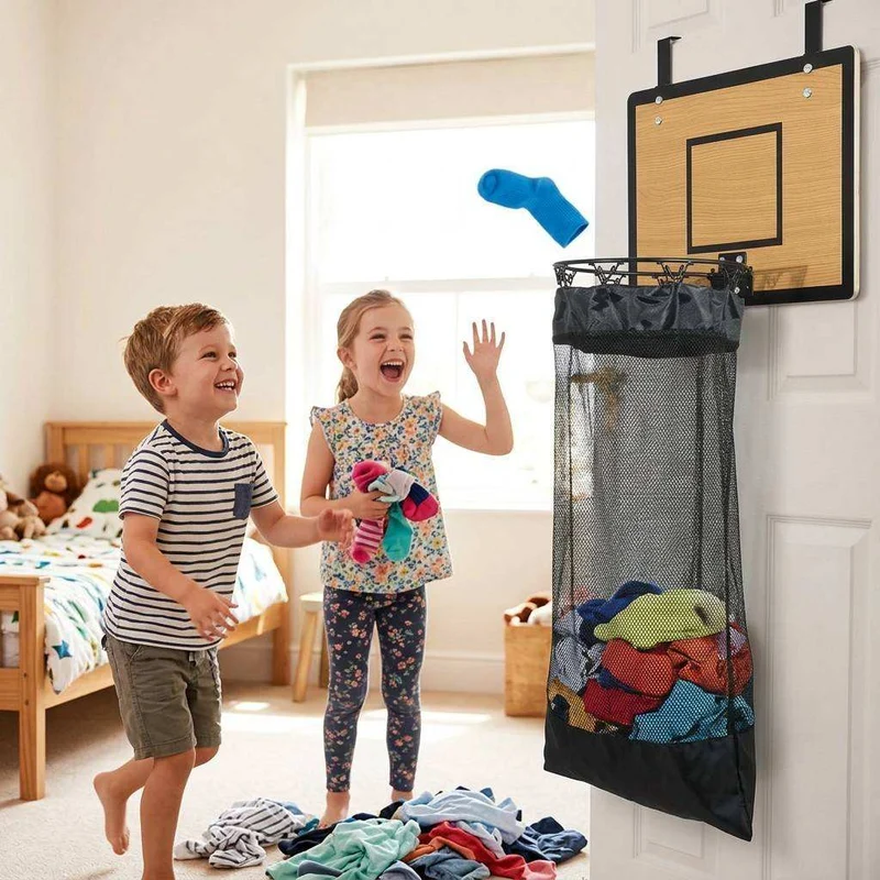 DunkAway™ | Hängender Aufbewahrungsorganizer im Basketball-Design