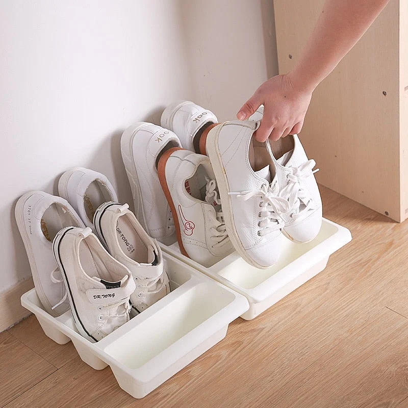 CluttrClear™ | Sofort ordentliche Böden mit vertikalem Schuhregal