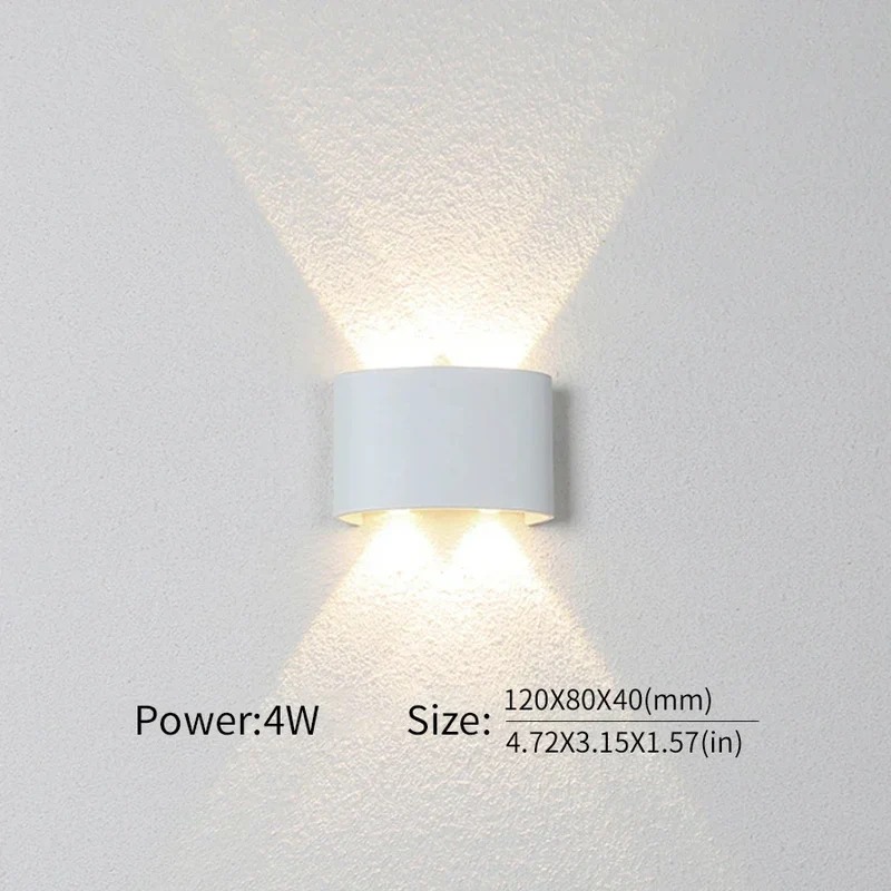 Skanto | Moderne Beleuchtung, Innen- oder Außenbereich: Die vielseitige LED-Wandlampe