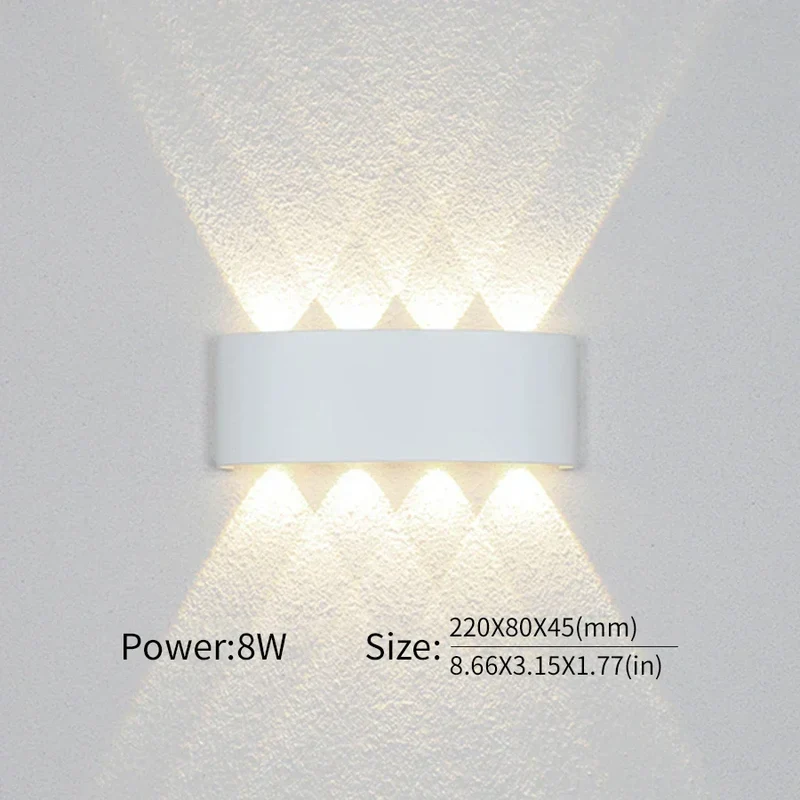 Skanto | Moderne Beleuchtung, Innen- oder Außenbereich: Die vielseitige LED-Wandlampe