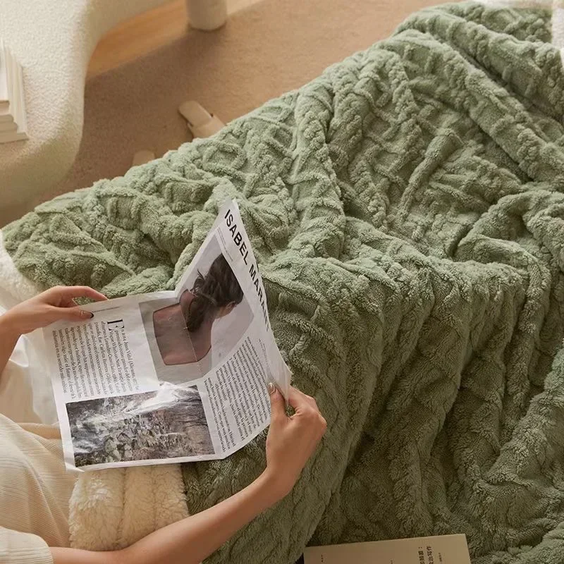 Skanto | Dicke Winter-Lammwoll-Decke - WarmWool