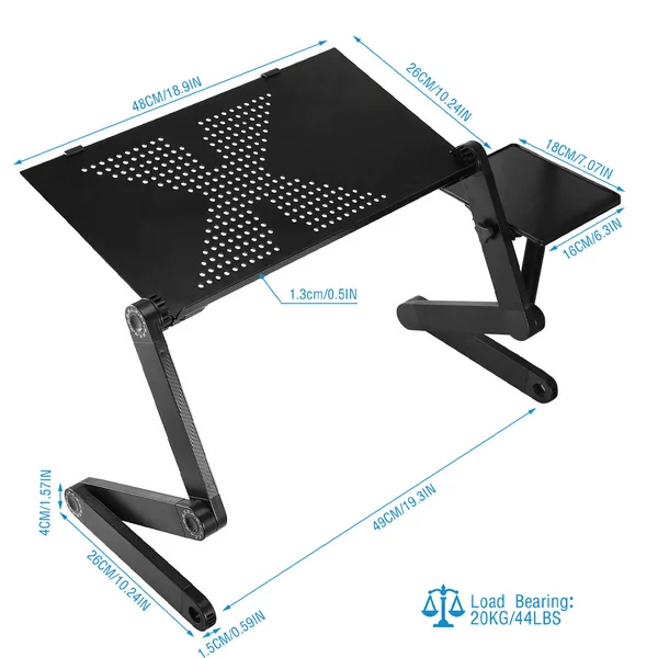 Skanto | 360° Ergonomischer Laptop-Ständer – FlexStand