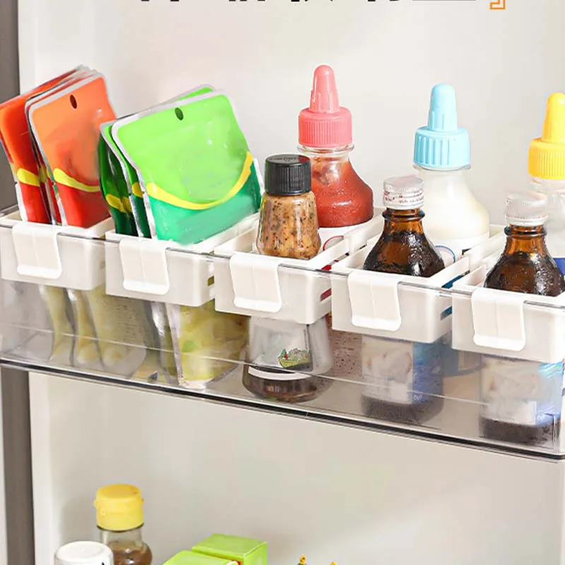 1+3 GRATIS | CrispEdge™ | Verstellbarer Kühlschrank-Organizer