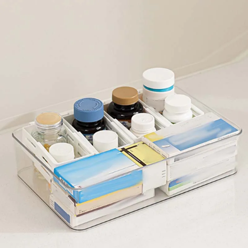1+3 GRATIS | CrispEdge™ | Verstellbarer Kühlschrank-Organizer