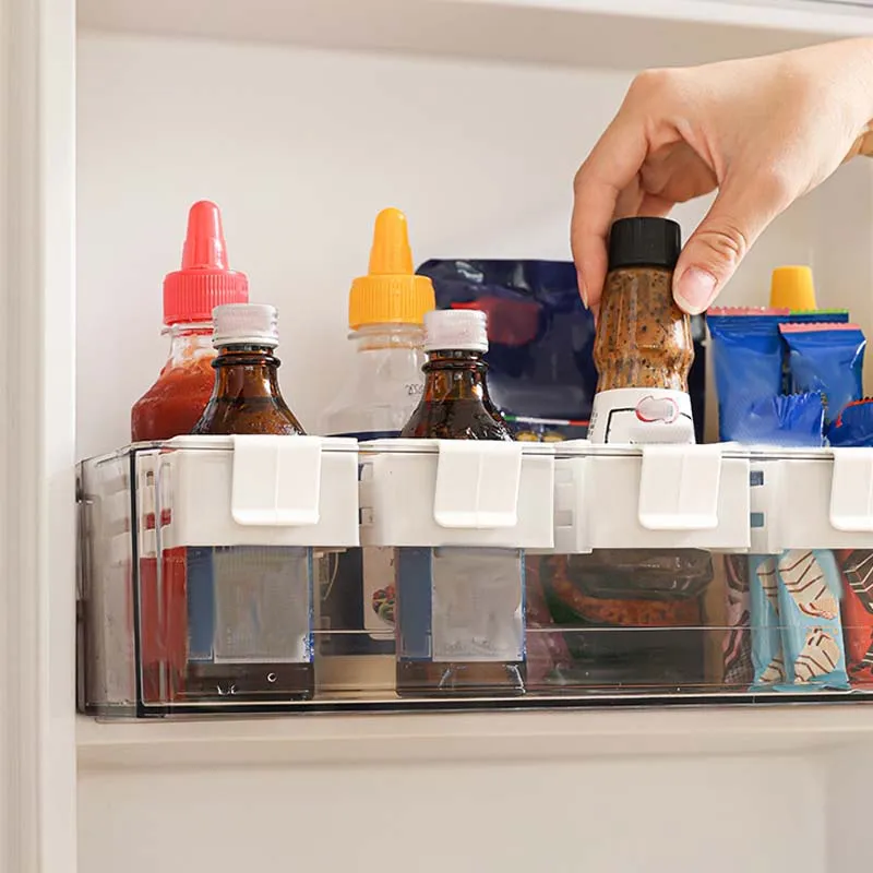 1+3 GRATIS | CrispEdge™ | Verstellbarer Kühlschrank-Organizer