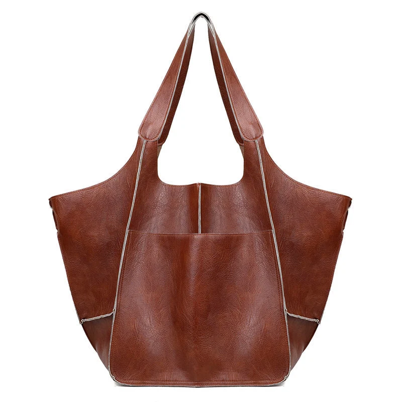 Skanto | Übergroße Wochenend-Ledertasche