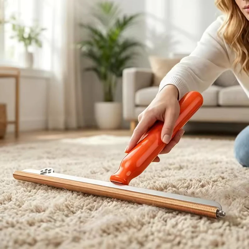 CleanFur™ | Wiederverwendbarer Tierhaar-Teppichkamm