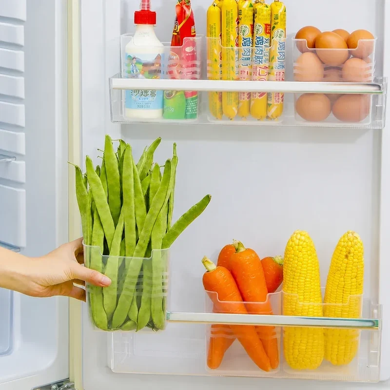2+3 GRATIS | FridgeNest™ | 5er-Set Kühlschrank-Organizer für mehr Ordnung