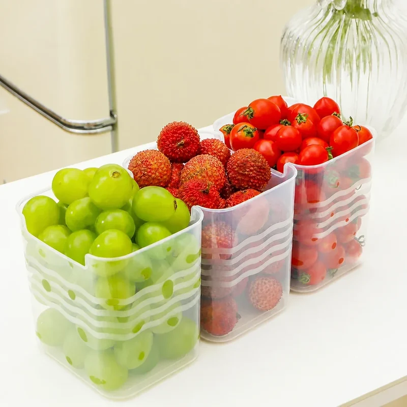 2+3 GRATIS | FridgeNest™ | 5er-Set Kühlschrank-Organizer für mehr Ordnung