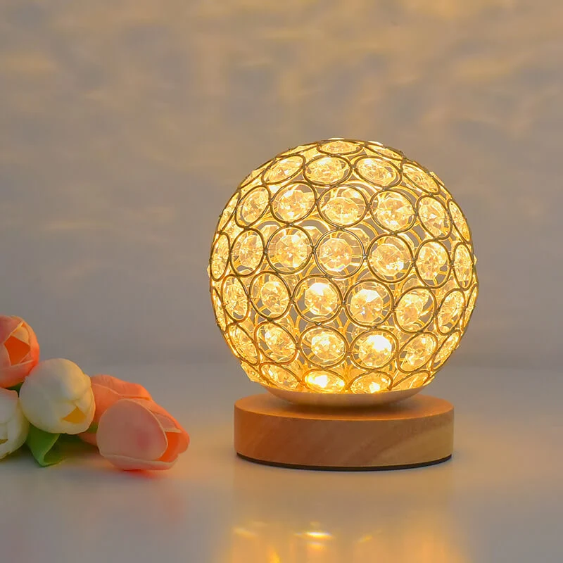 Skanto | Moderne minimalistische runde USB-wiederaufladbare LED-Nachtlicht-Tischlampe