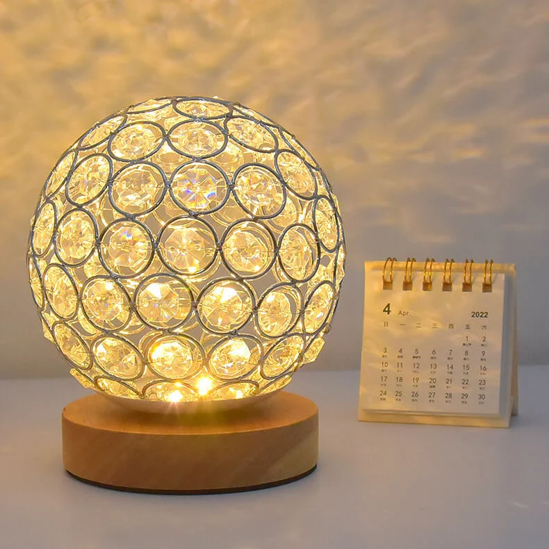 Skanto | Moderne minimalistische runde USB-wiederaufladbare LED-Nachtlicht-Tischlampe