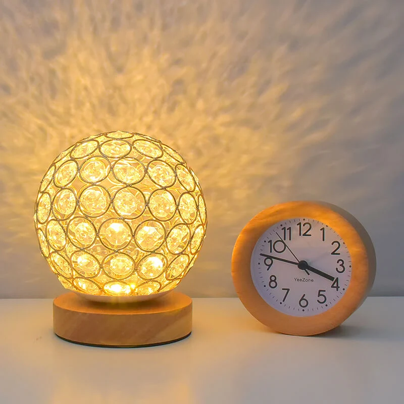 Skanto | Moderne minimalistische runde USB-wiederaufladbare LED-Nachtlicht-Tischlampe