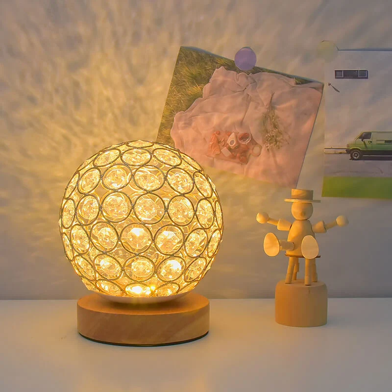 Skanto | Moderne minimalistische runde USB-wiederaufladbare LED-Nachtlicht-Tischlampe