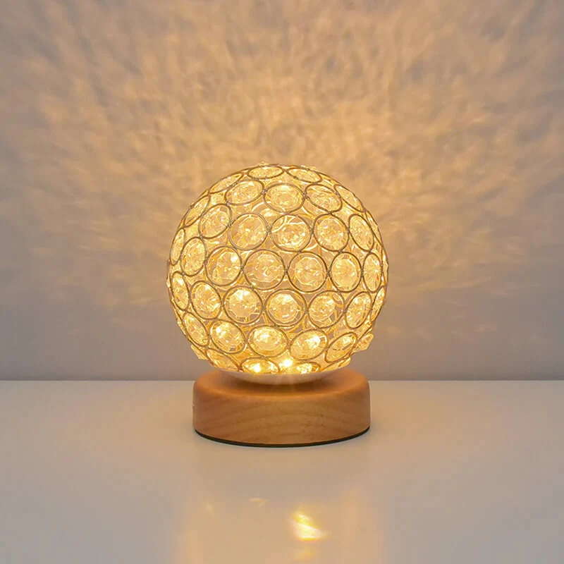 Skanto | Moderne minimalistische runde USB-wiederaufladbare LED-Nachtlicht-Tischlampe