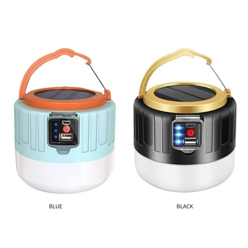 Skanto | Wetterfeste Solar Wiederaufladbare Camping LED-Lampe